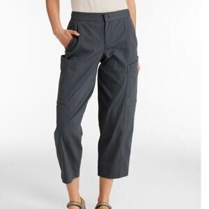 L.L. Bean Explorer Ripstop Barrel Pants Shadow Green 16